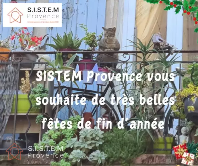 SISTEM Provence vous souhaite de très belles fêtes de fin d'année !